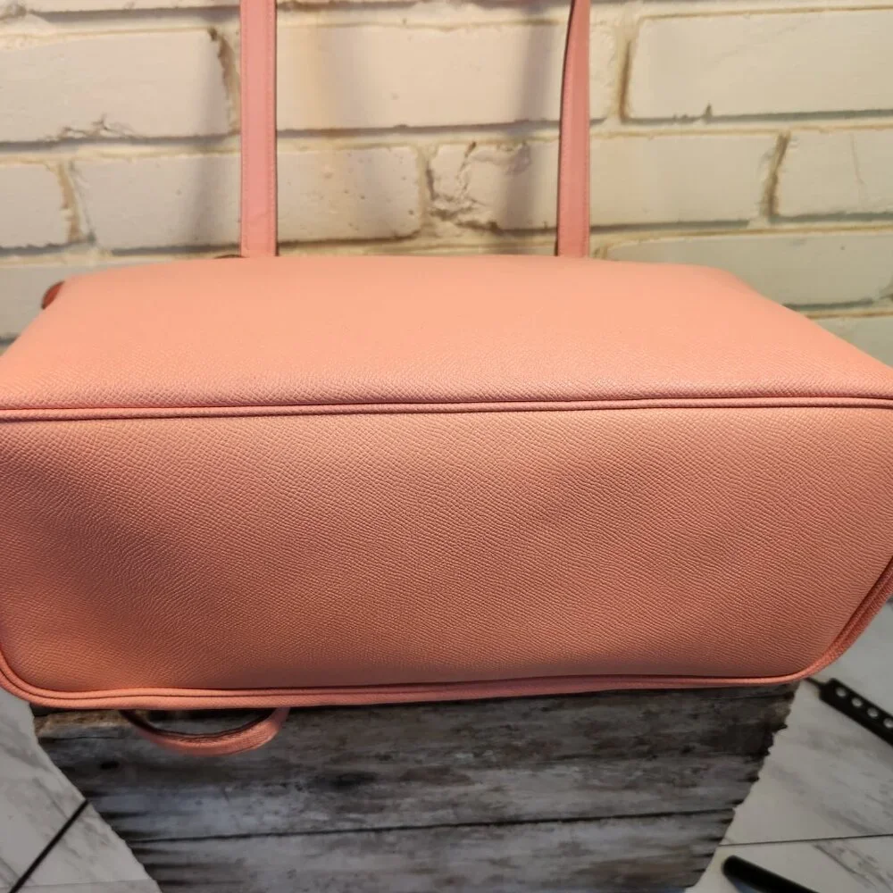 New Coach Gallery Coral Shoulder Bag Tote Purse Xl